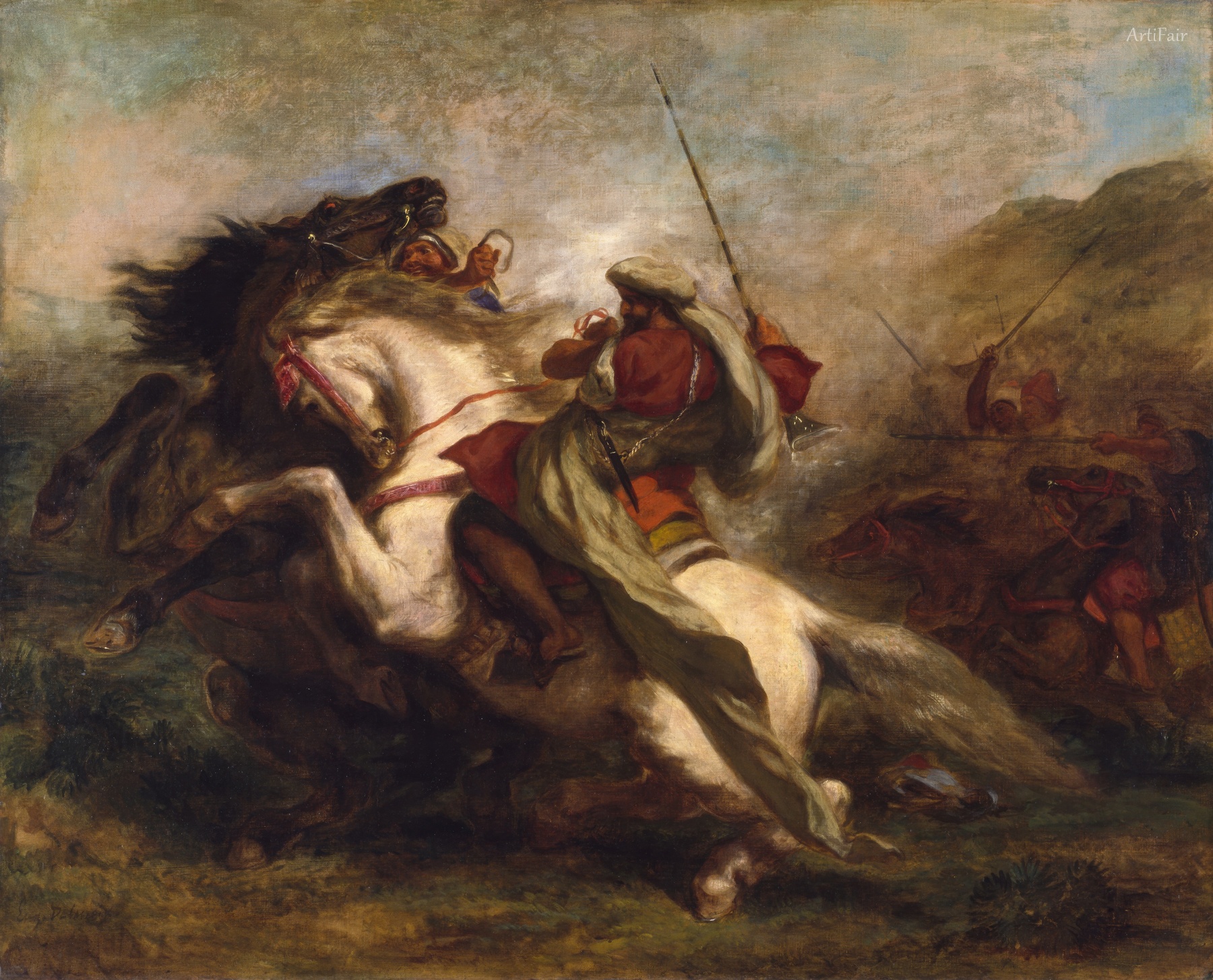 The Collision of Moorish Horsemen