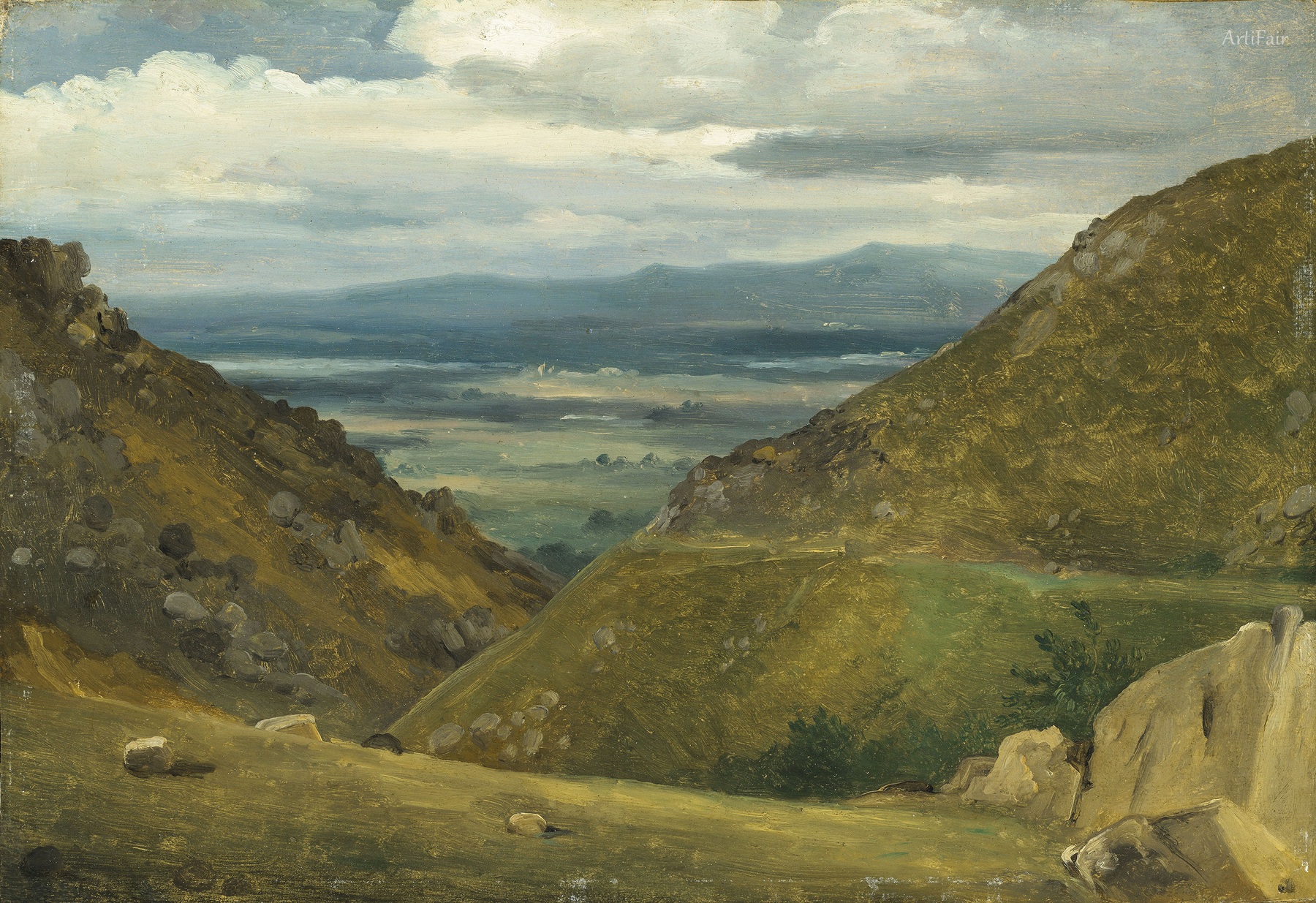 Lake Geneva from Pass de la Faucille