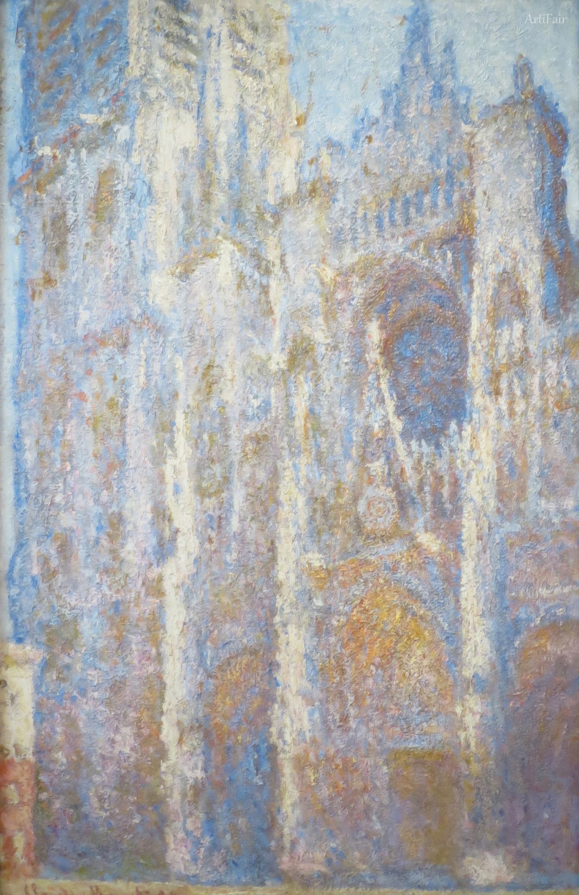 Rouen Cathedral, Portal and Tower d'Albane, Midday 1894