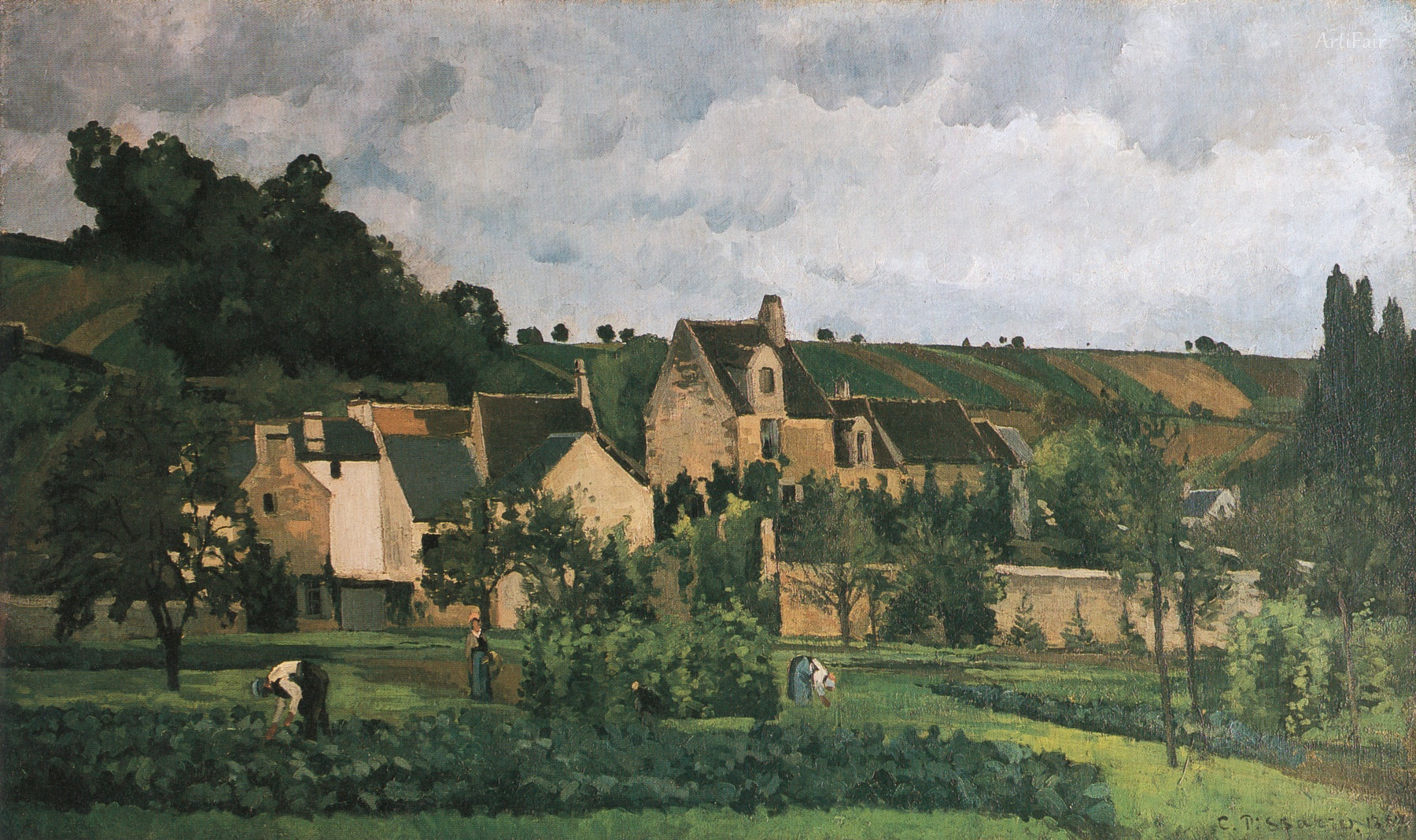 L'Hermitage at Pontoise 1867