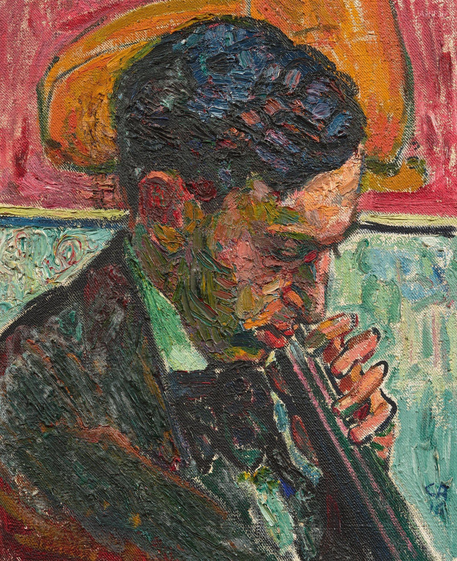 The cello player (Hans Münch)