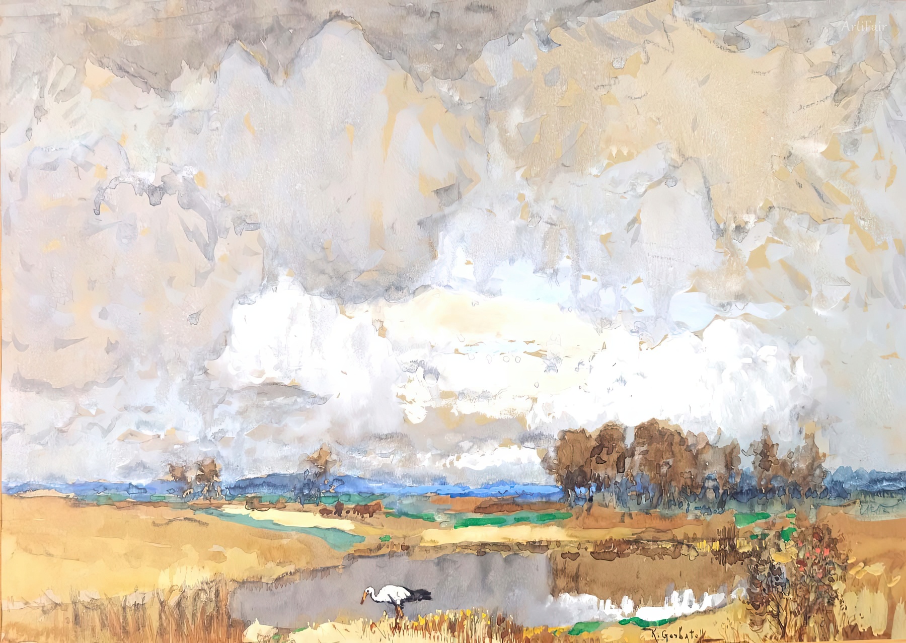 Autumn Morning by the Lake