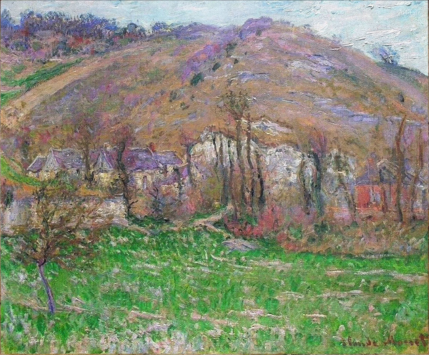 The Village of Falaise, Winter Landscape
