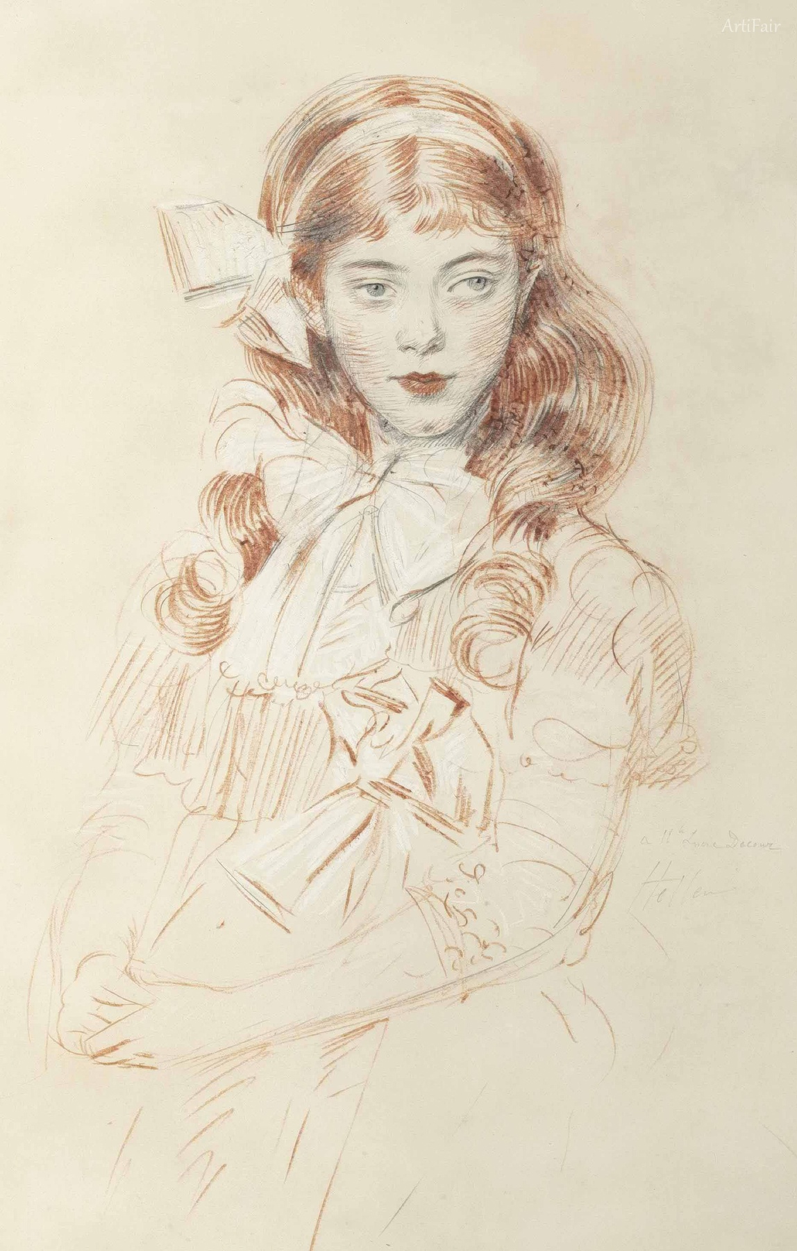 Portrait of Lucie Decour