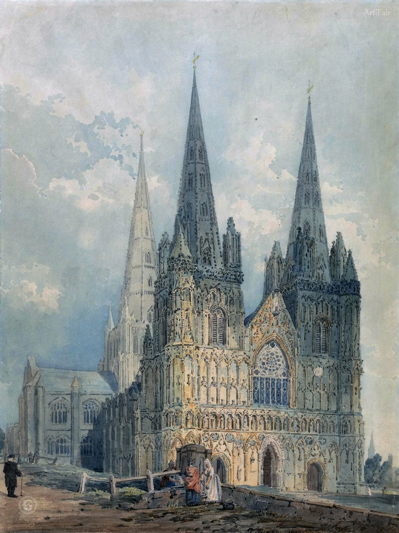 Lichfield Cathedral, Staffordshire