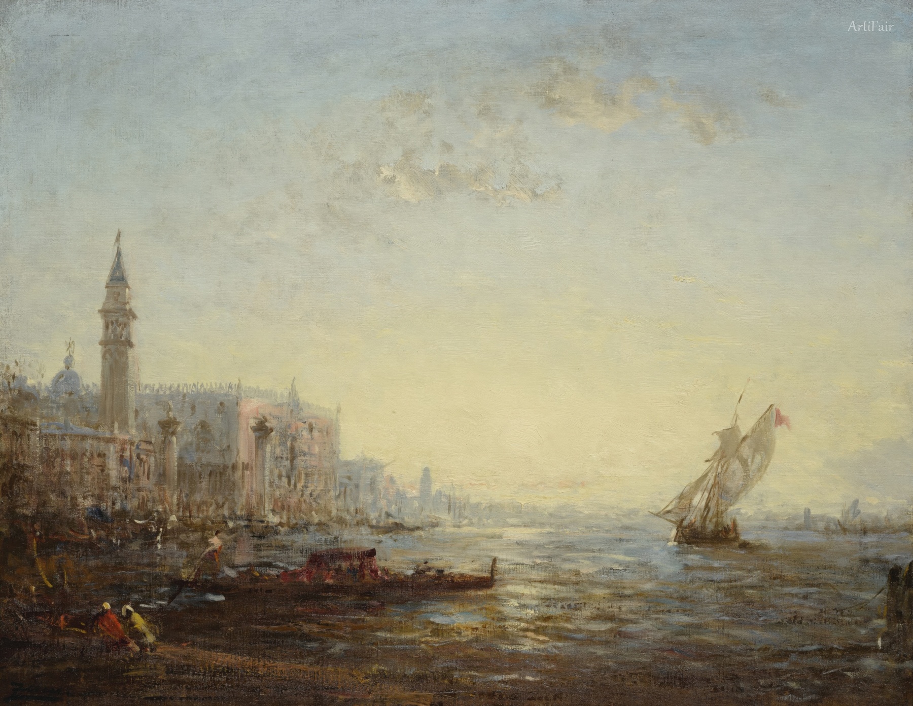Venice, Bình minh trên Bacino di San Marco