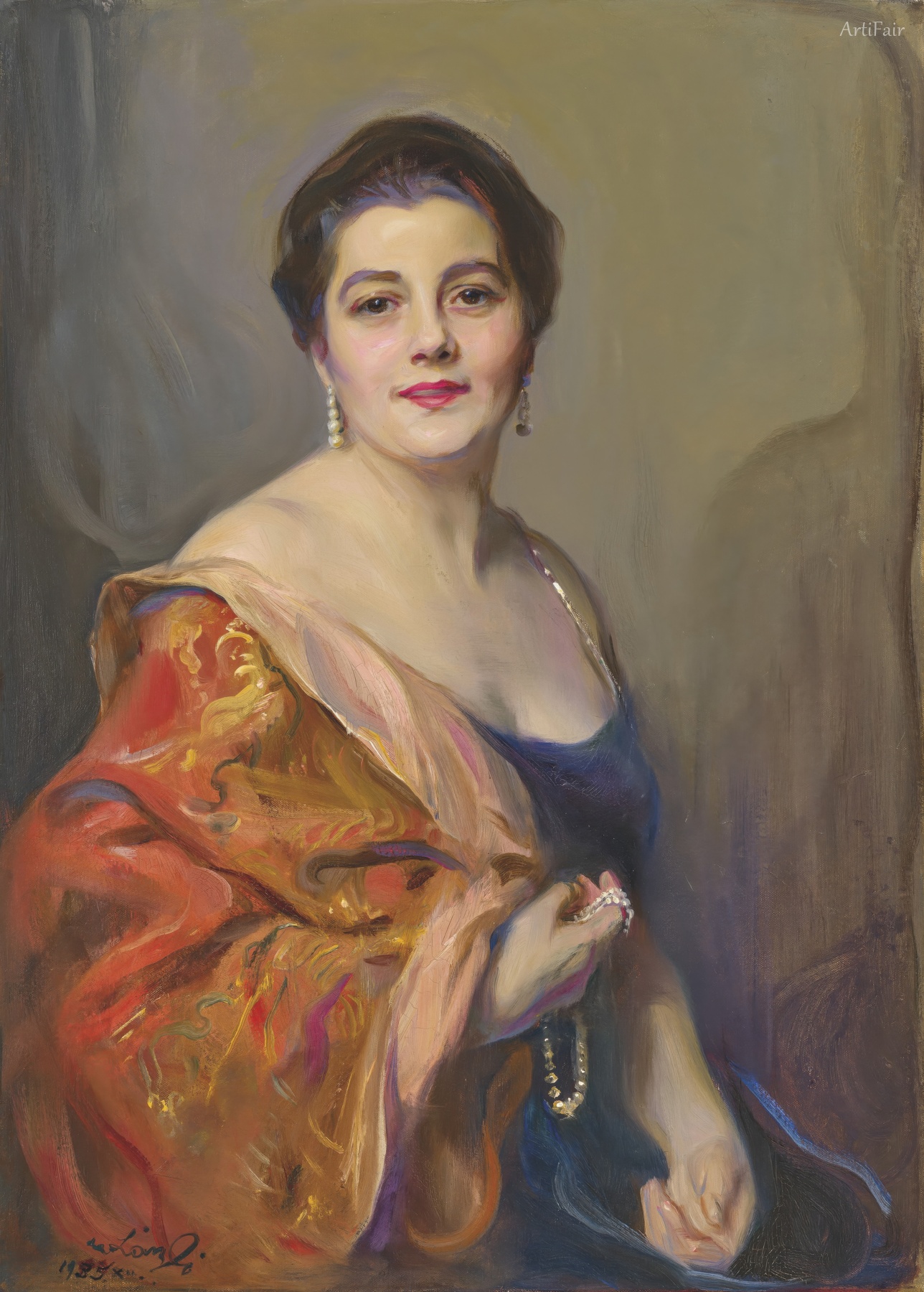 Portrait of Mrs Robert Celestin Guinness 1935