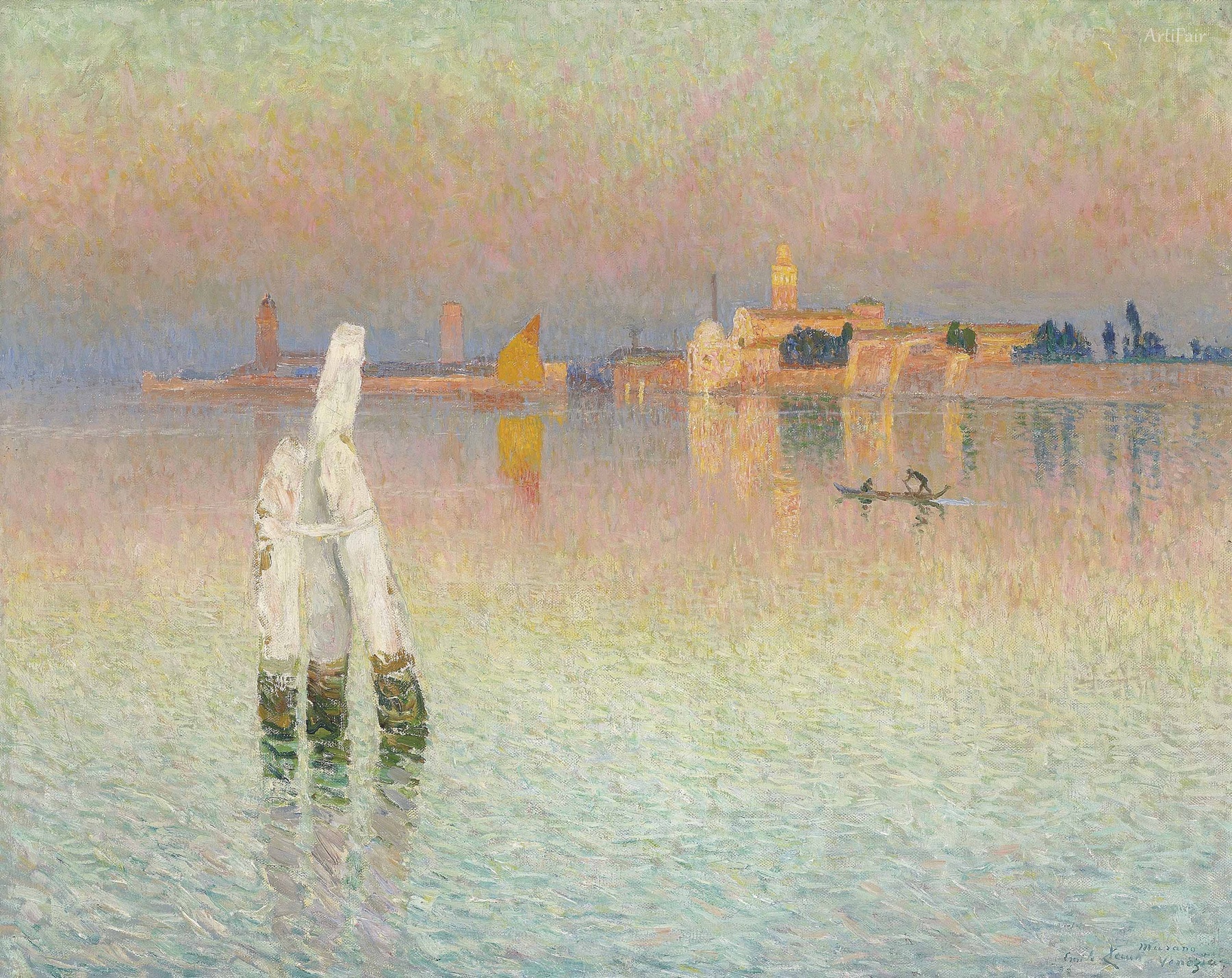 View on Murano, Glow of the Sunset