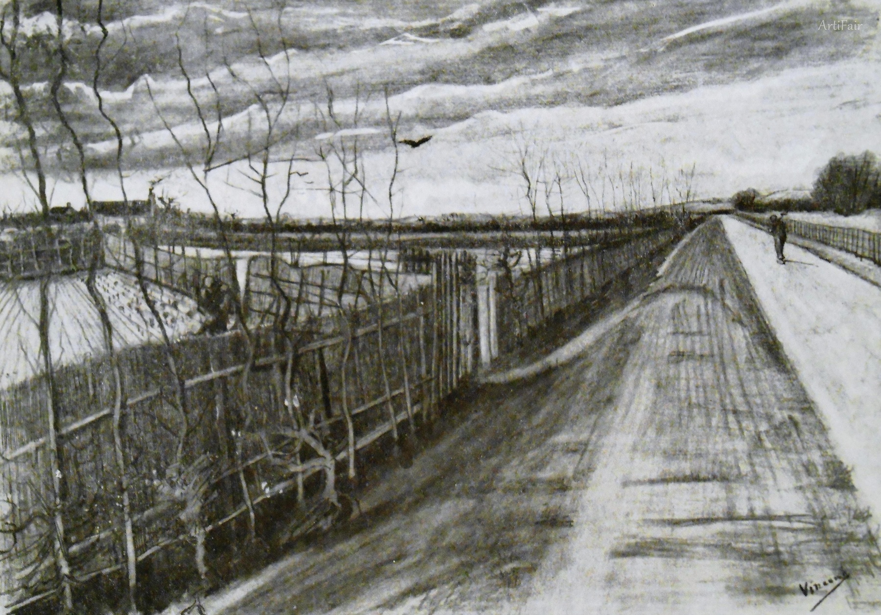 Country road near Loosduinen