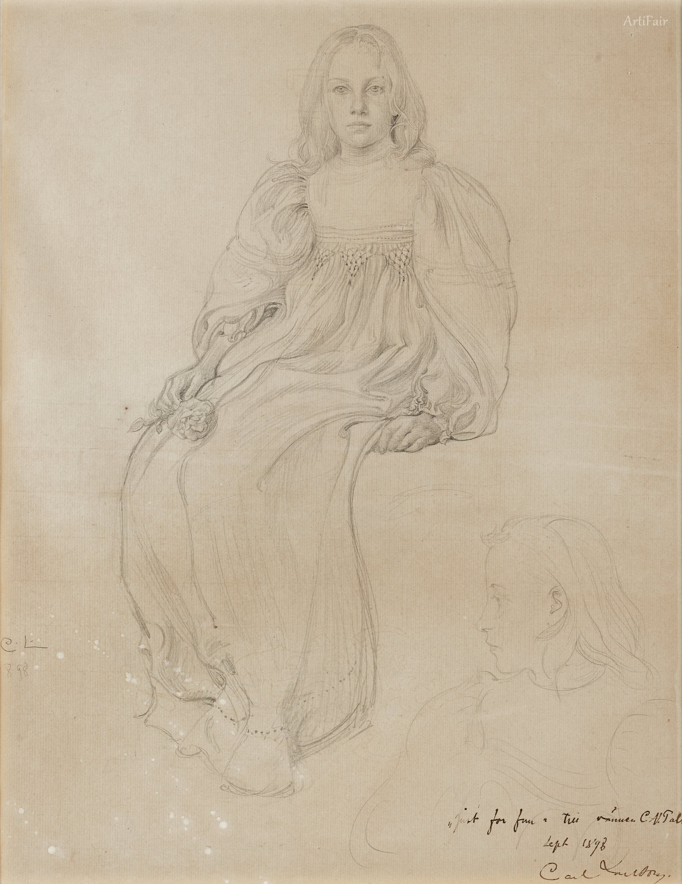 Sketch for the Guardian Angel