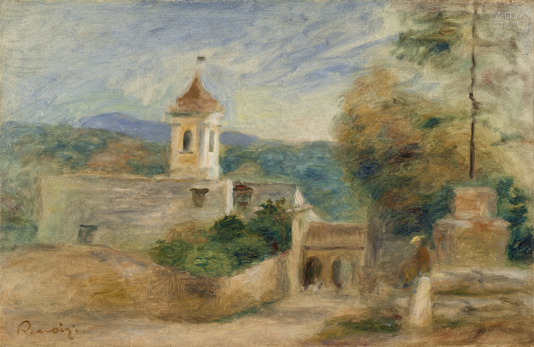 La chapelle à Cagnes