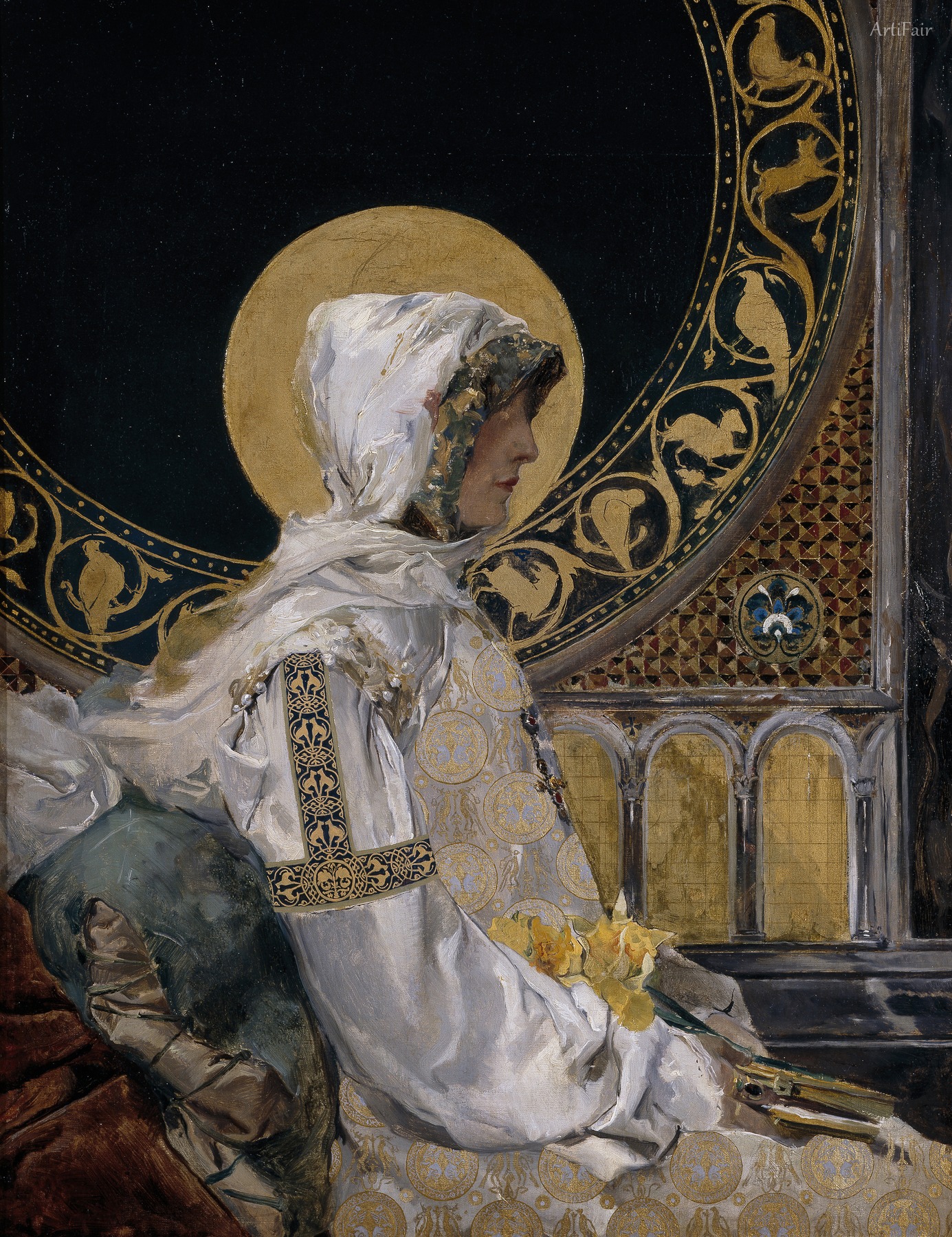 Saint in Prayer