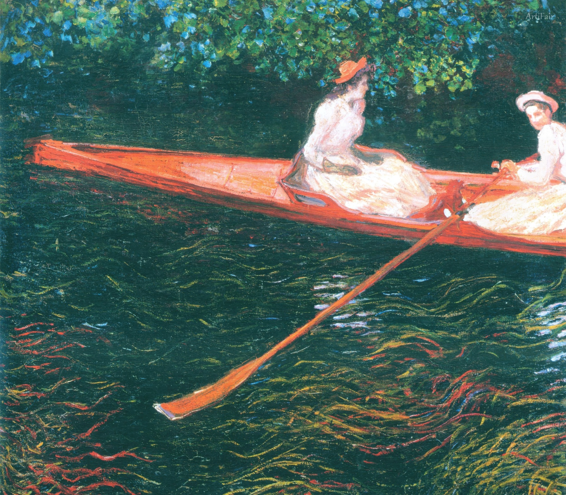 The Pink Skiff, Boating on the Ept