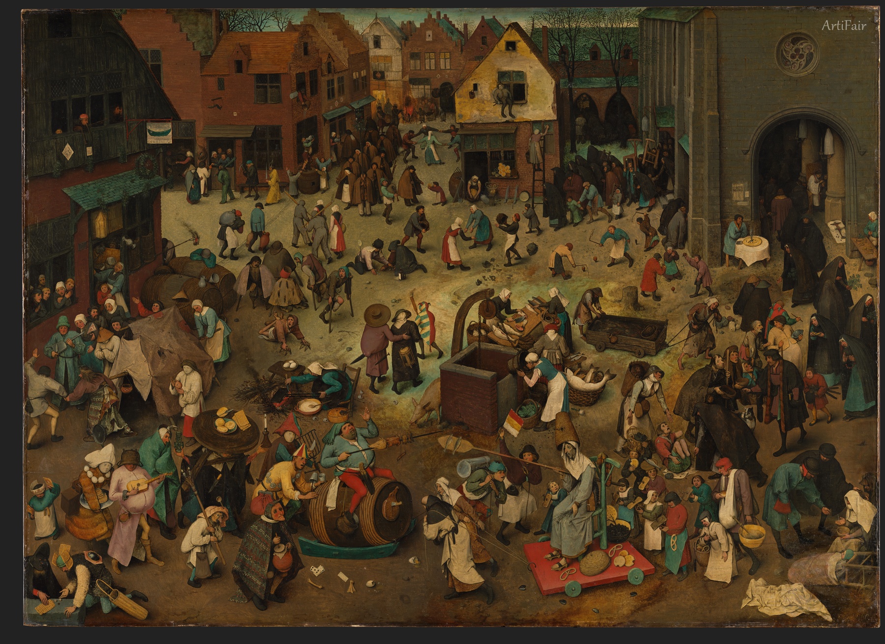 The Fight Between Carnival and Lent