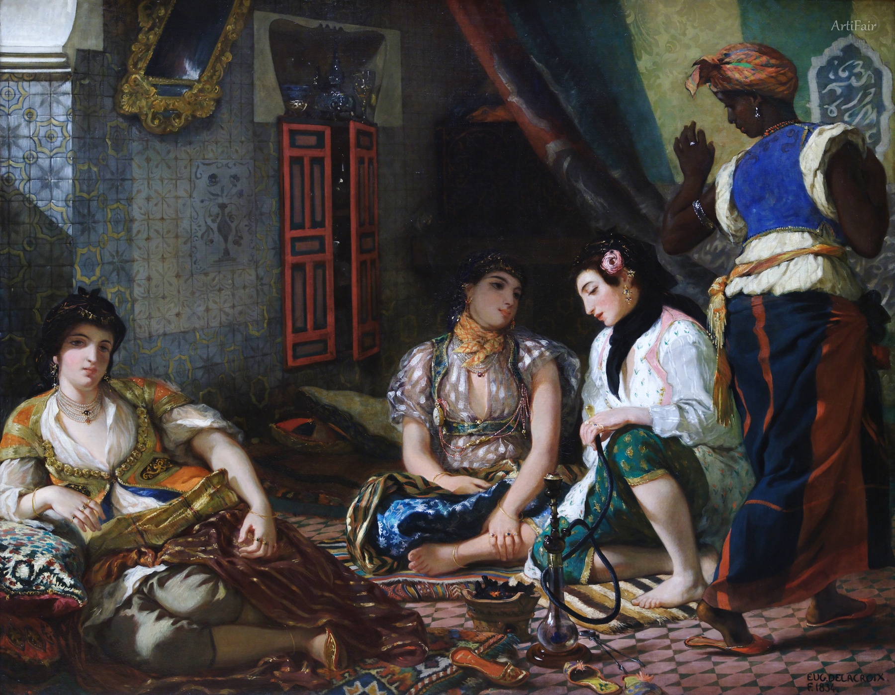 Women of Algiers in Their Apartment