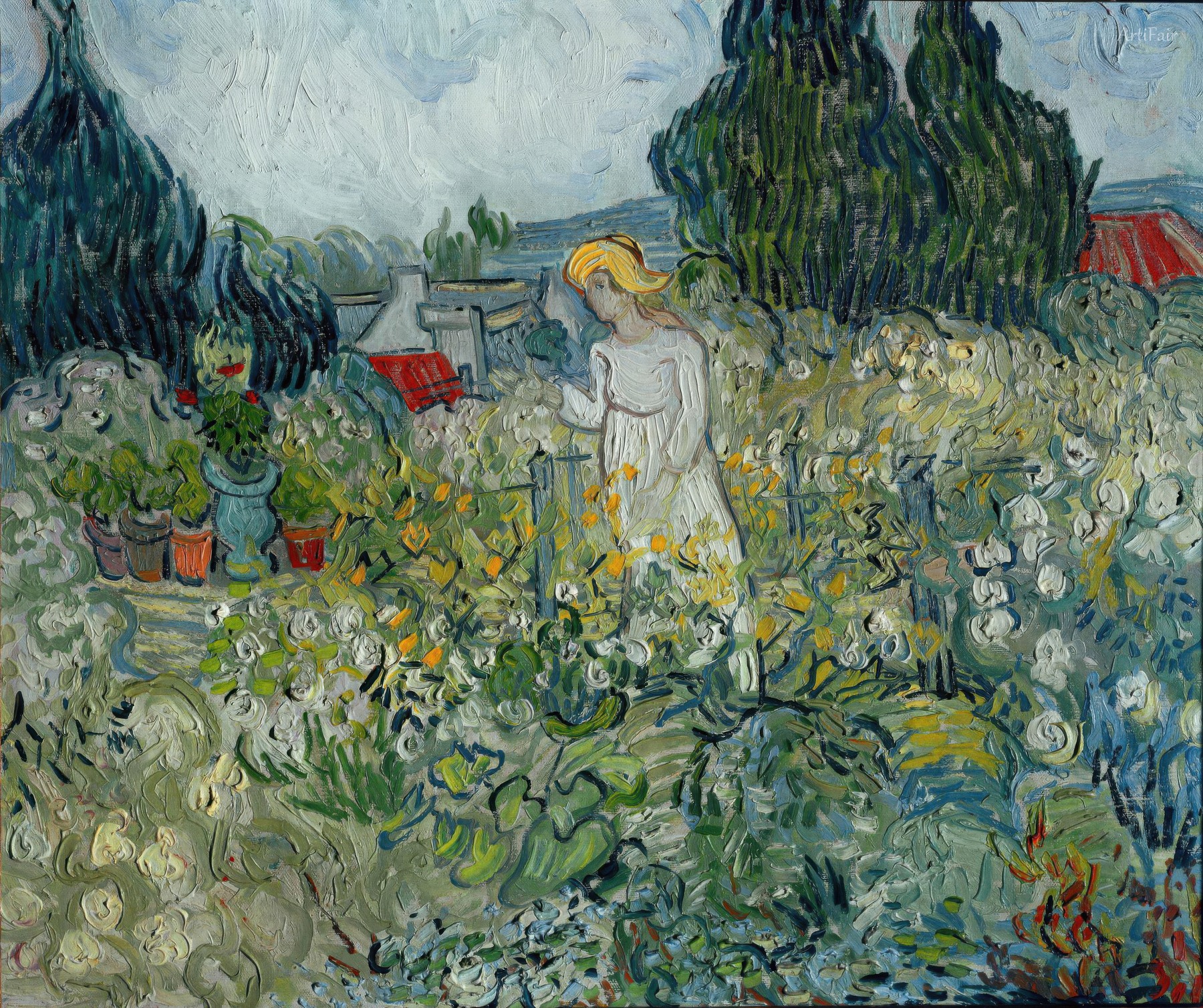 Marguerite Gachet in the Garden