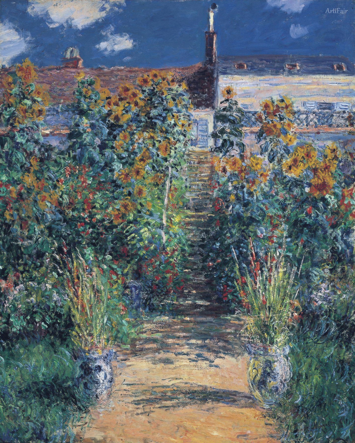 The Artist's Garden at Vetheuil