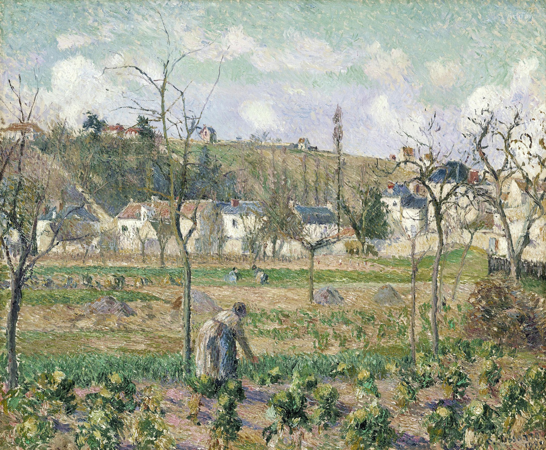 The Garden at Maubuisson, Pontoise, and Mother Bellette