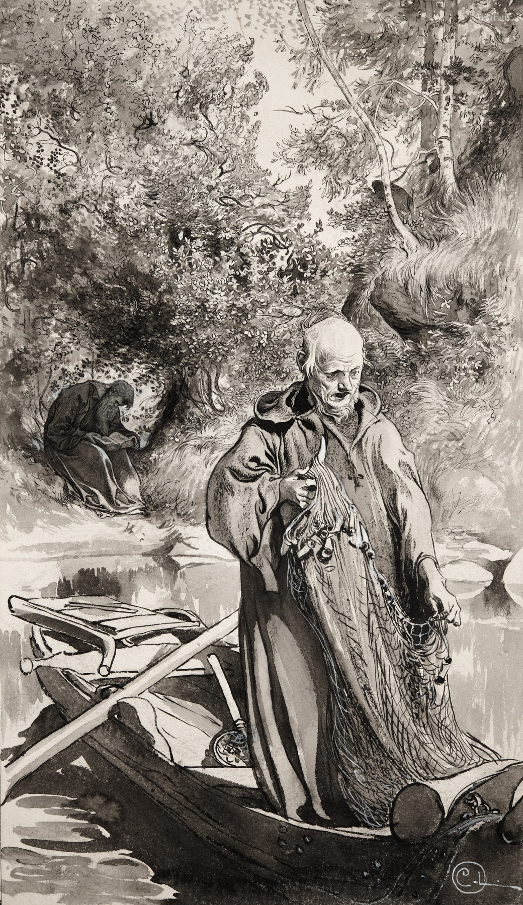 Illustration to Singoalla The Wind Is My Lover