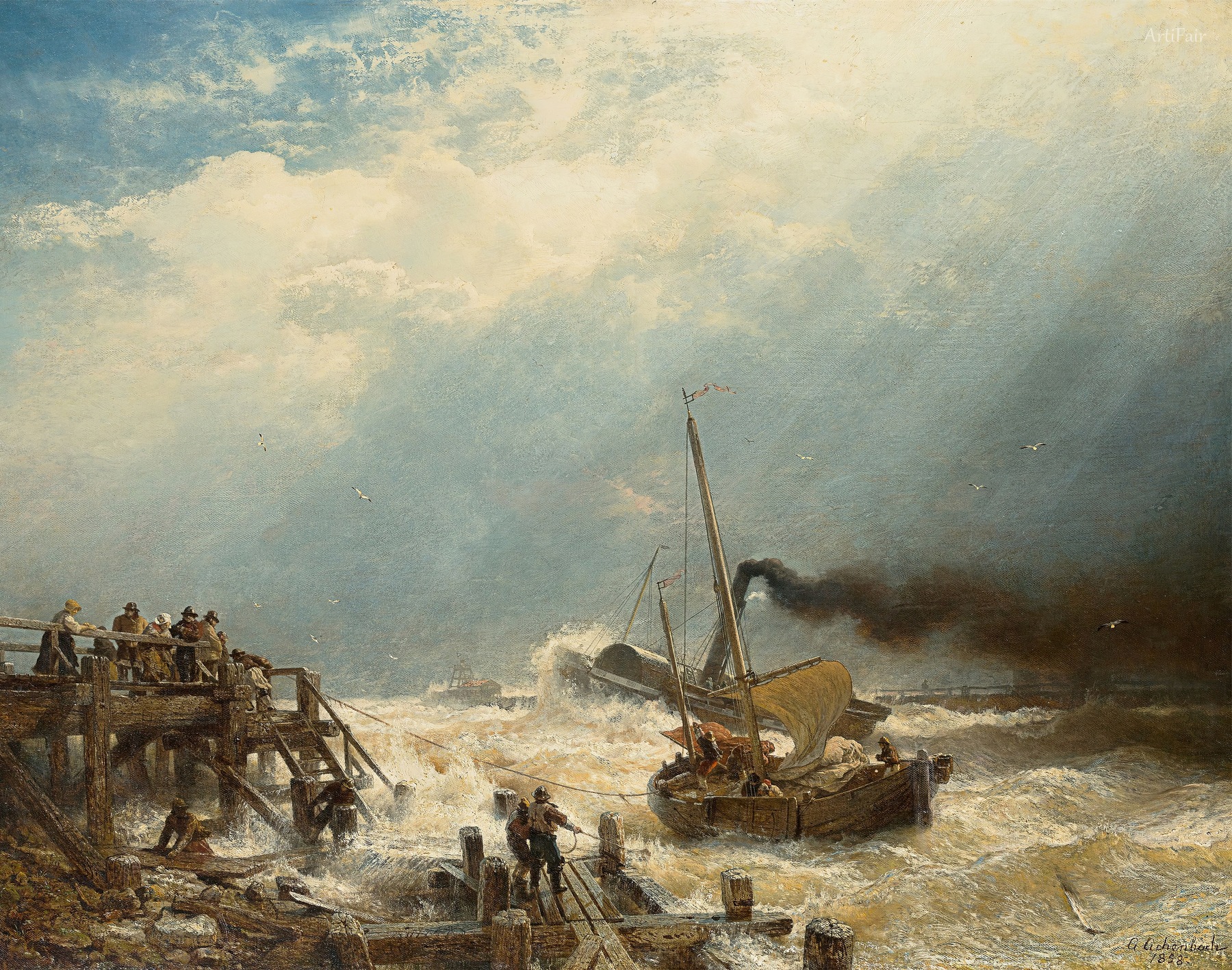 Harbour of Ostende