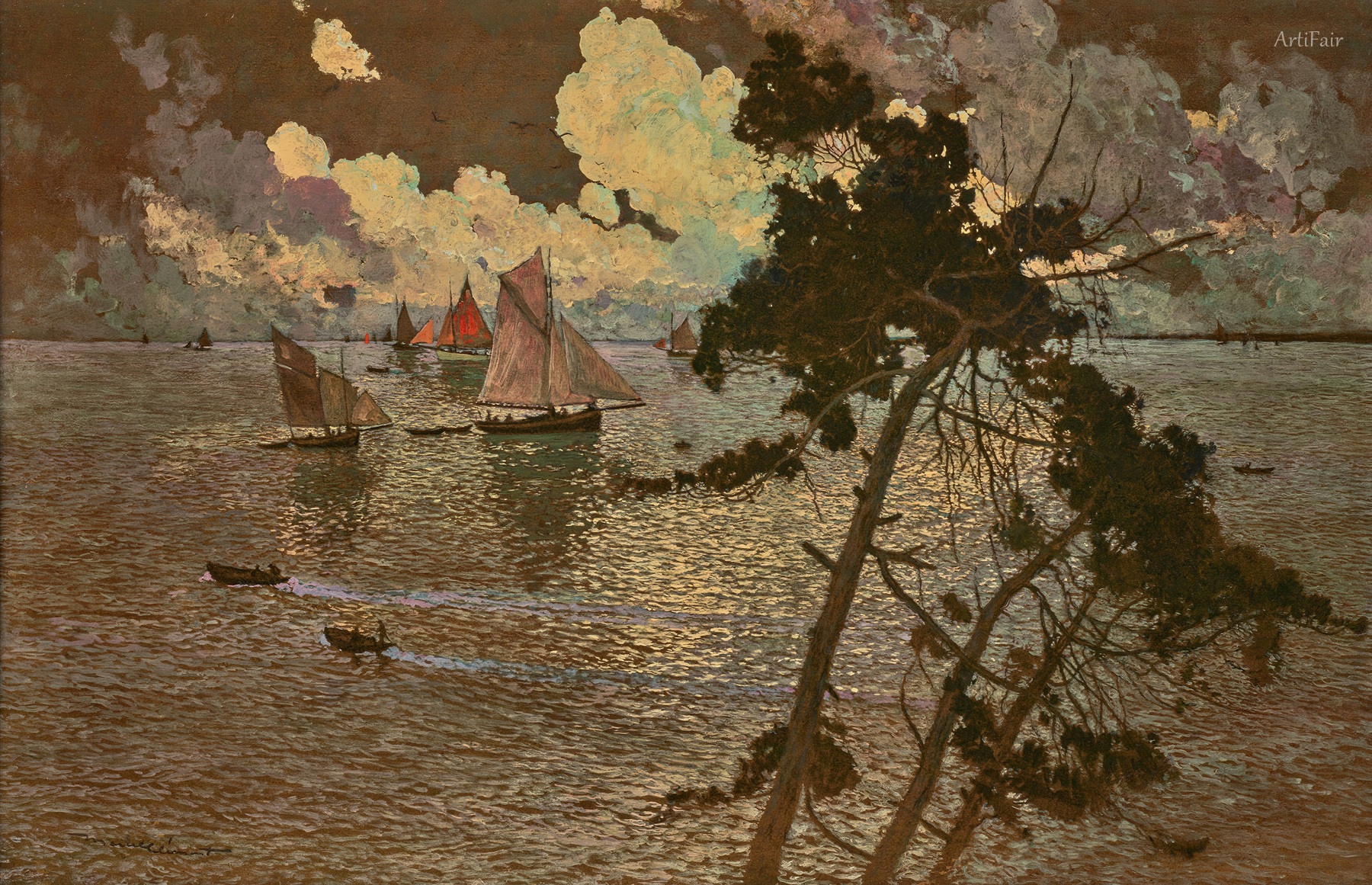 Stormy Evening, Cancale