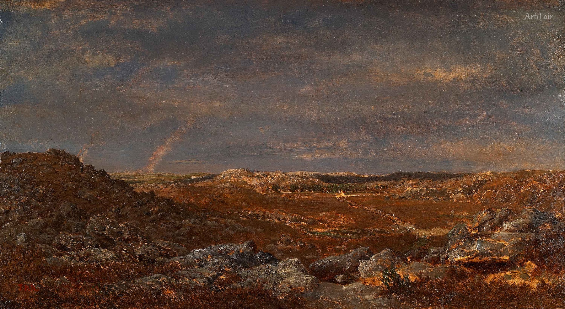 The Gorges d’Aprement, Barbizon 1852