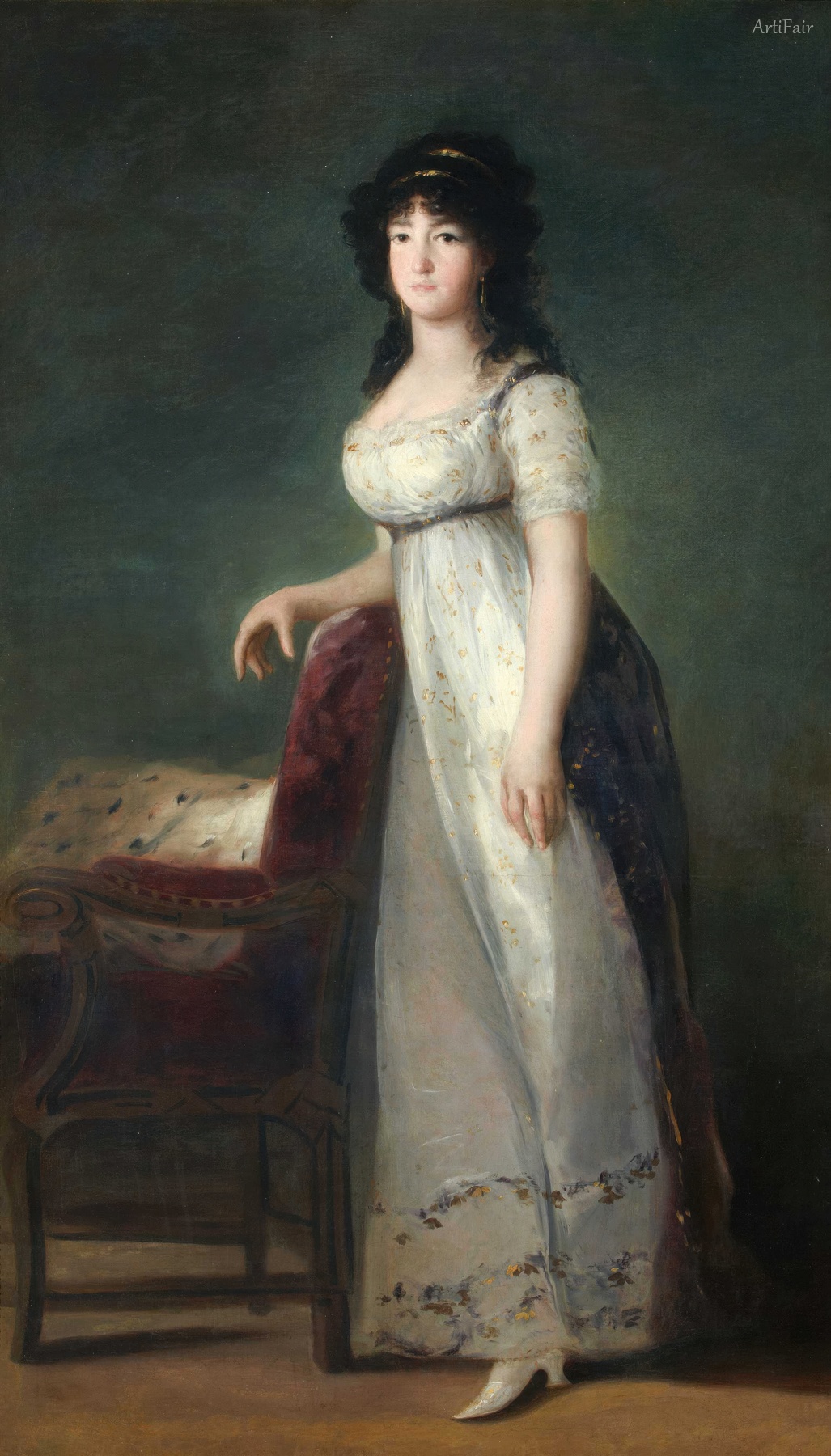 Portrét markýzy de Lazán