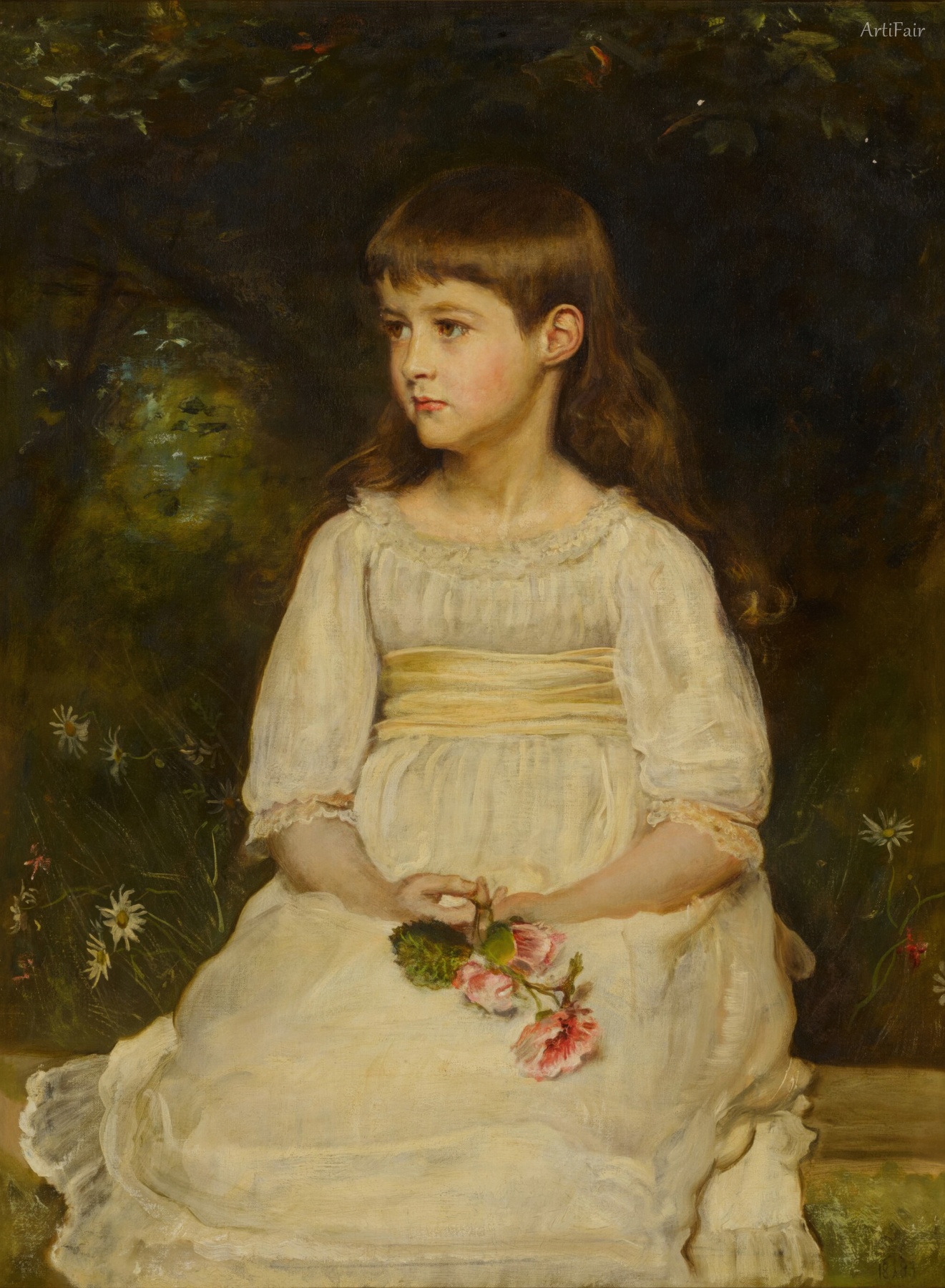 Portrait of Miss Scott, daughter of the Late Thomas Alexander Scott of Philadelphia 1883