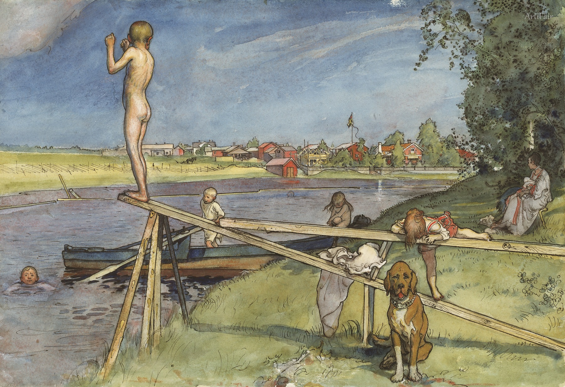 A Pleasant Bathing-Place