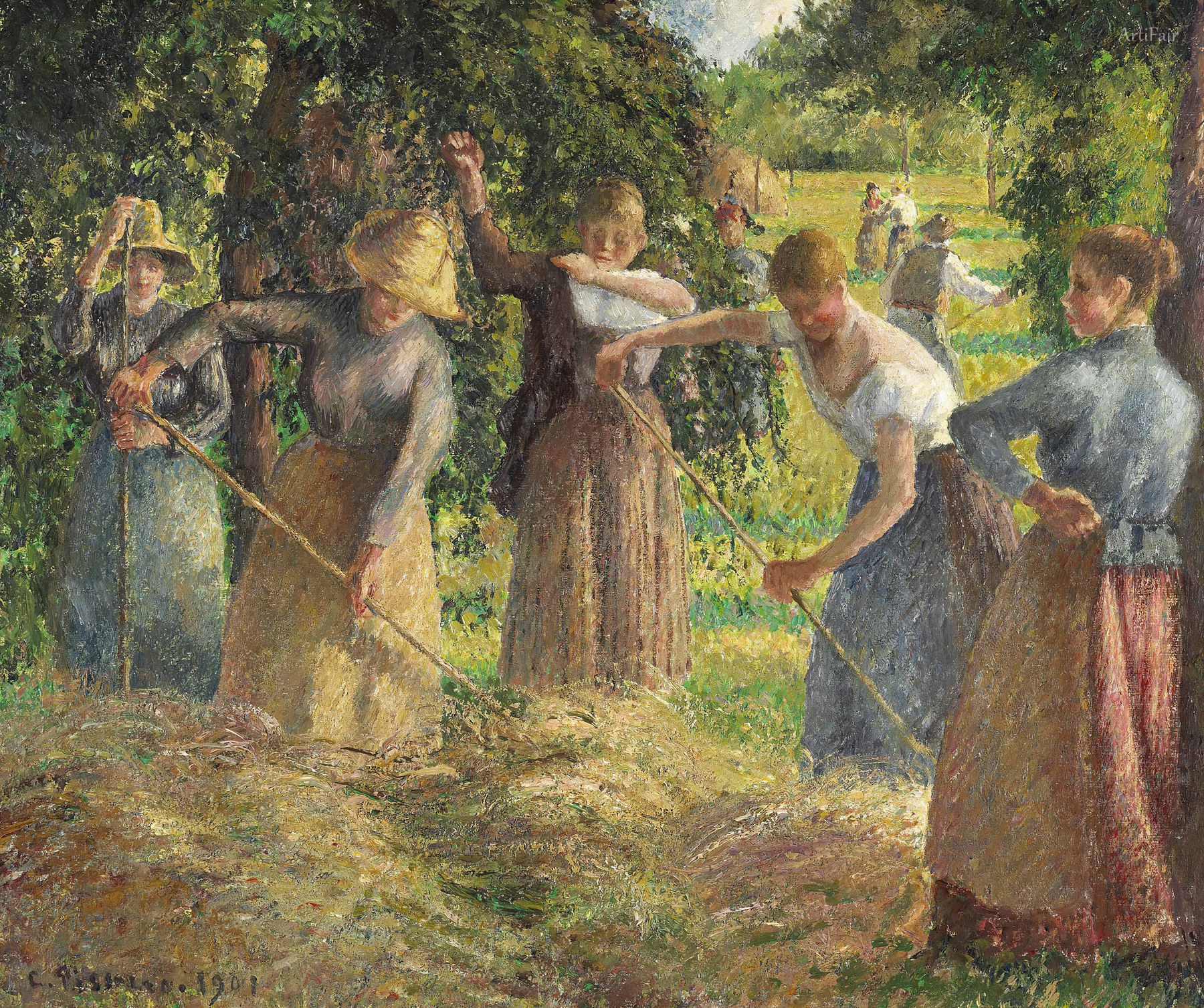 Hay Harvest at Éragny 1901