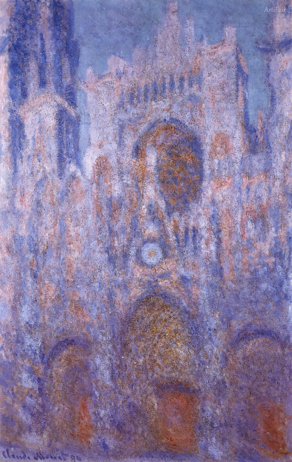Cattedrale di Rouen, Sinfonia in Grigio e Rosa