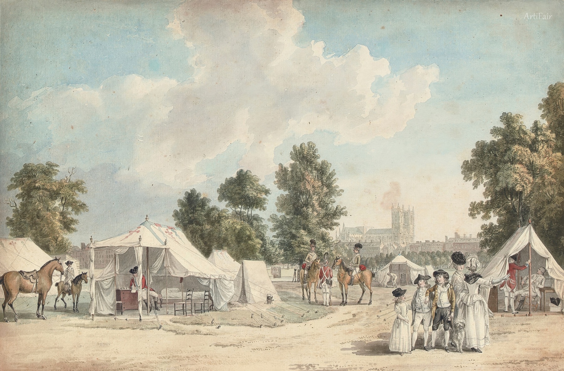 The Encampment, St James's Park, London