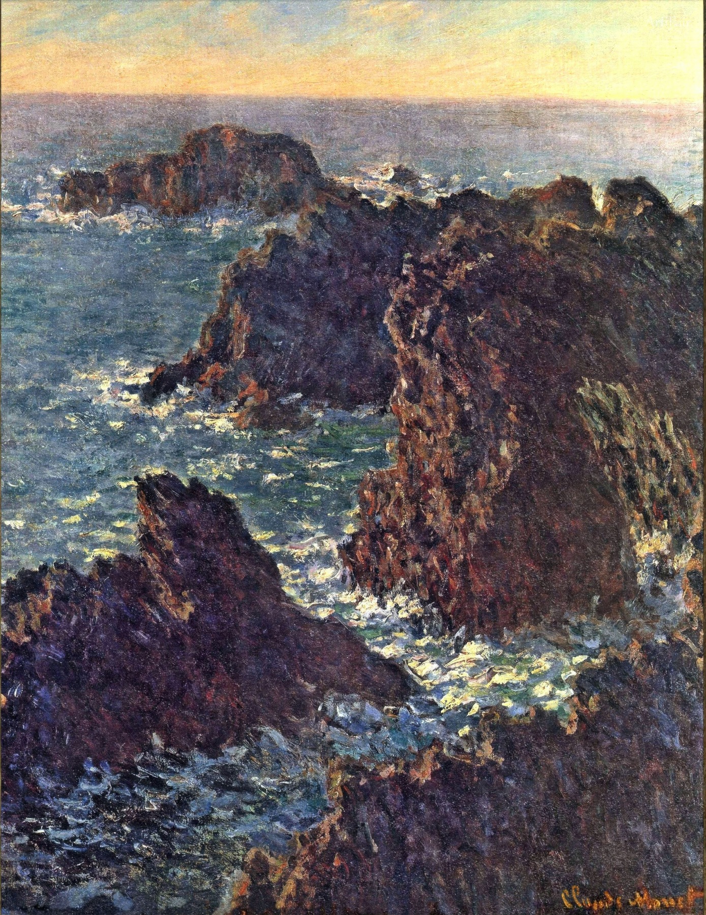 Skály na Belle-Ile