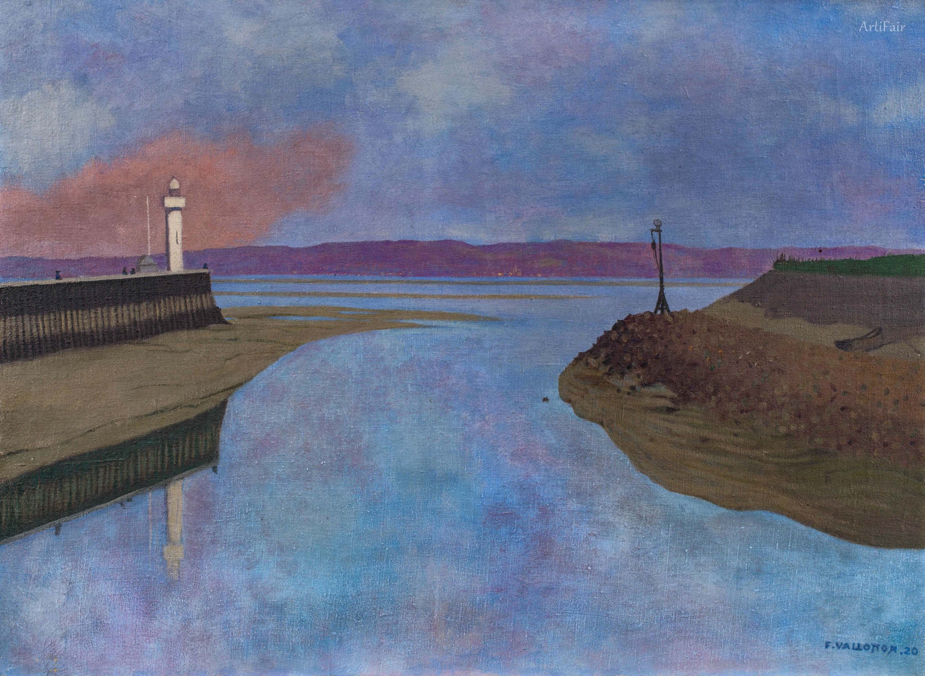 Přístav Honfleur 1920