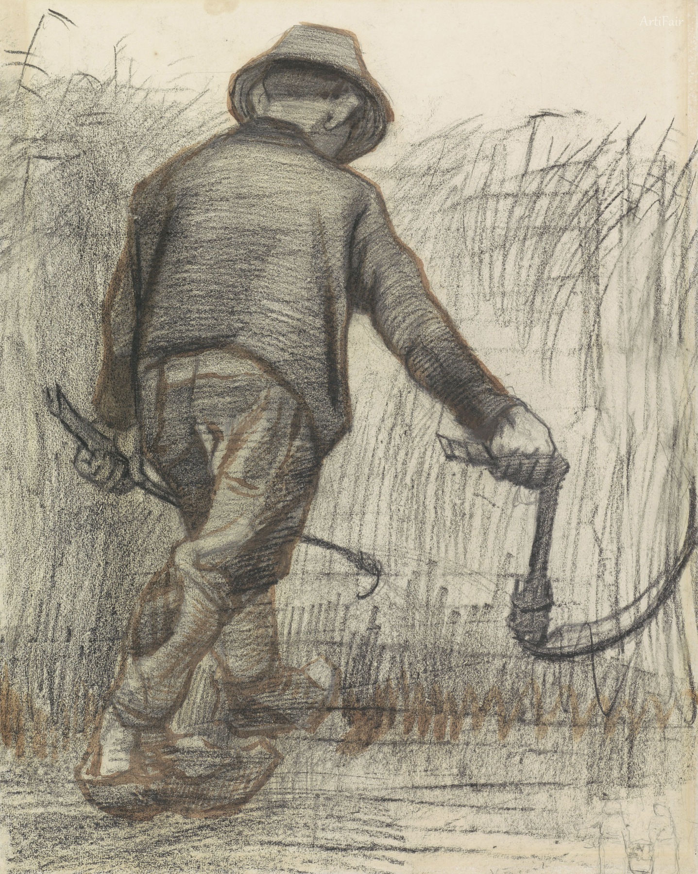 Farmer with Hat