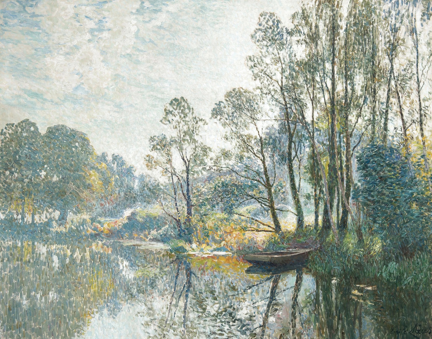 Ráno (říjen) - Břehy Lys