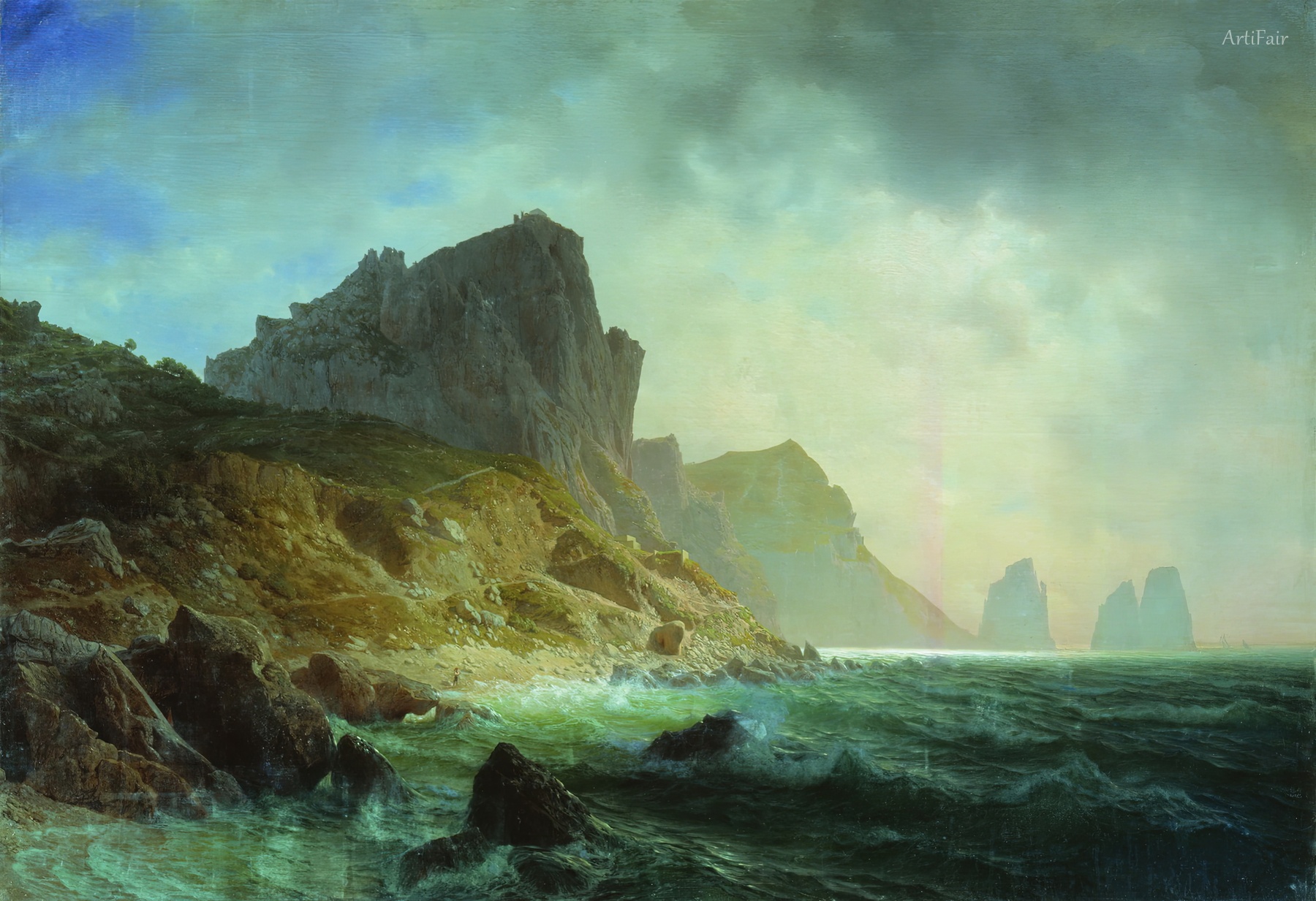 カプリ島, 1857
