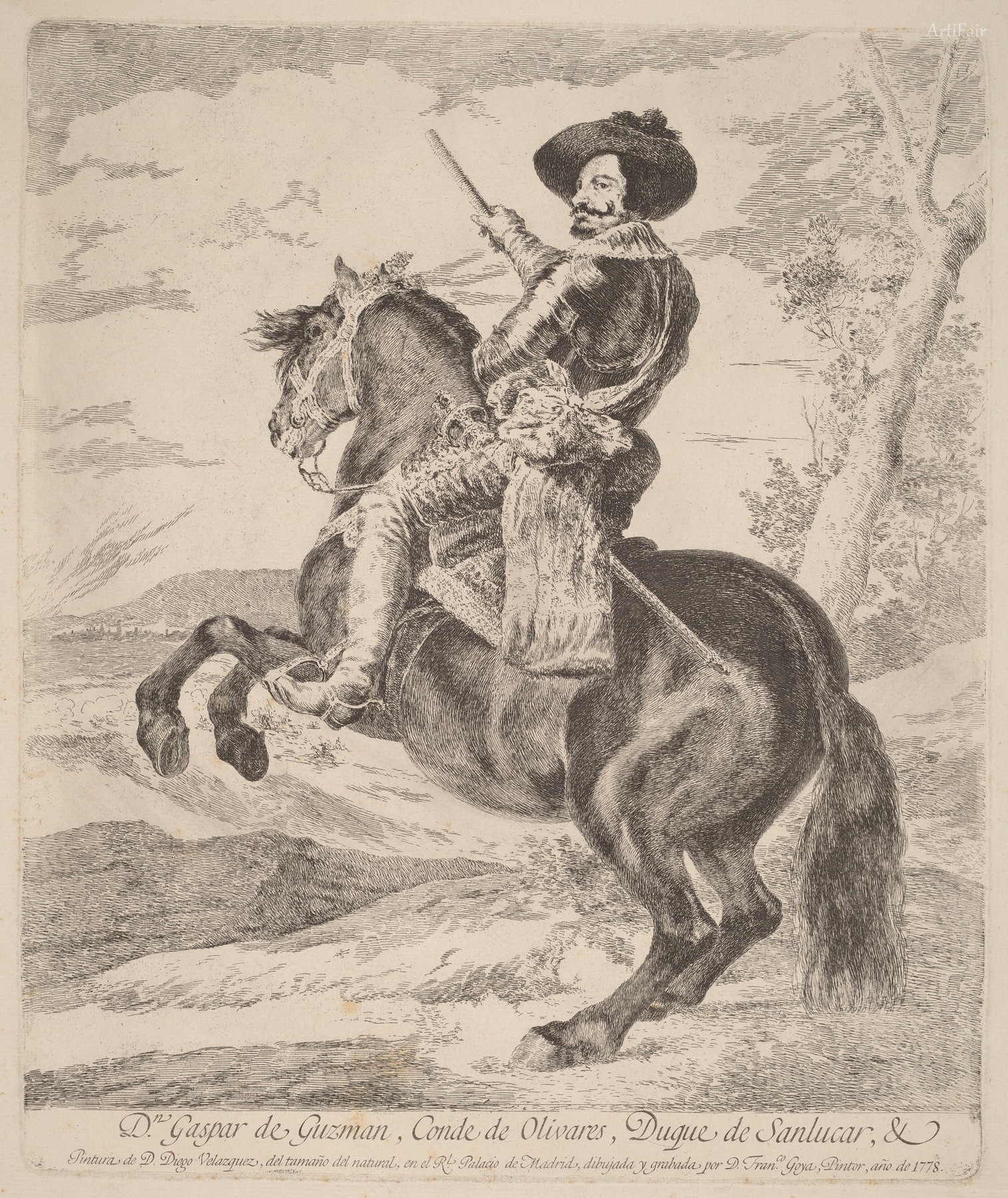 Gaspar de Guzman, Conde Duque de Olivares