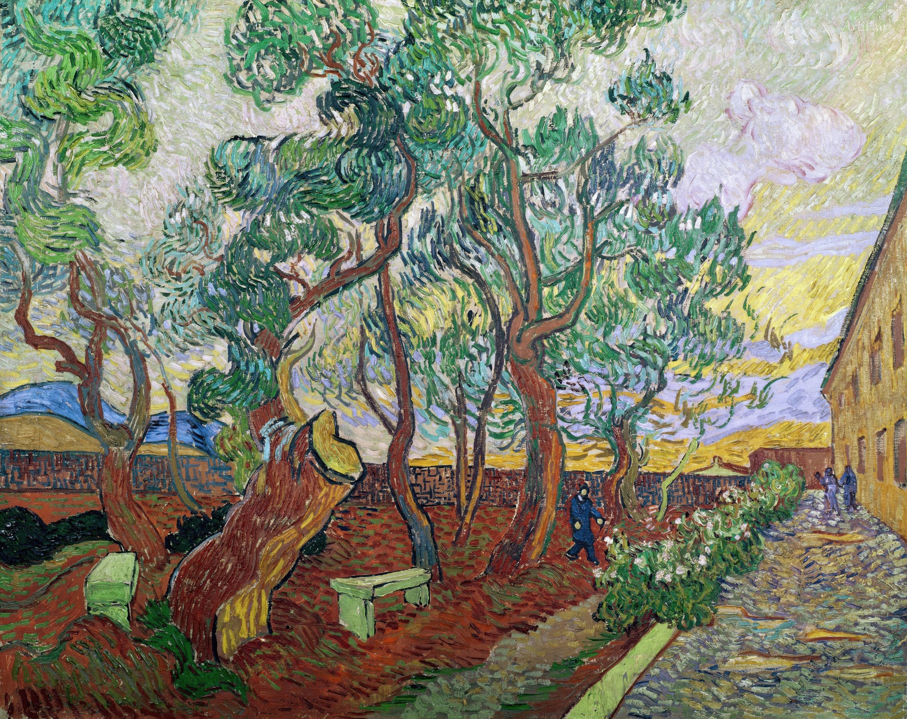 The Garden of Saint-Paul Hospital
