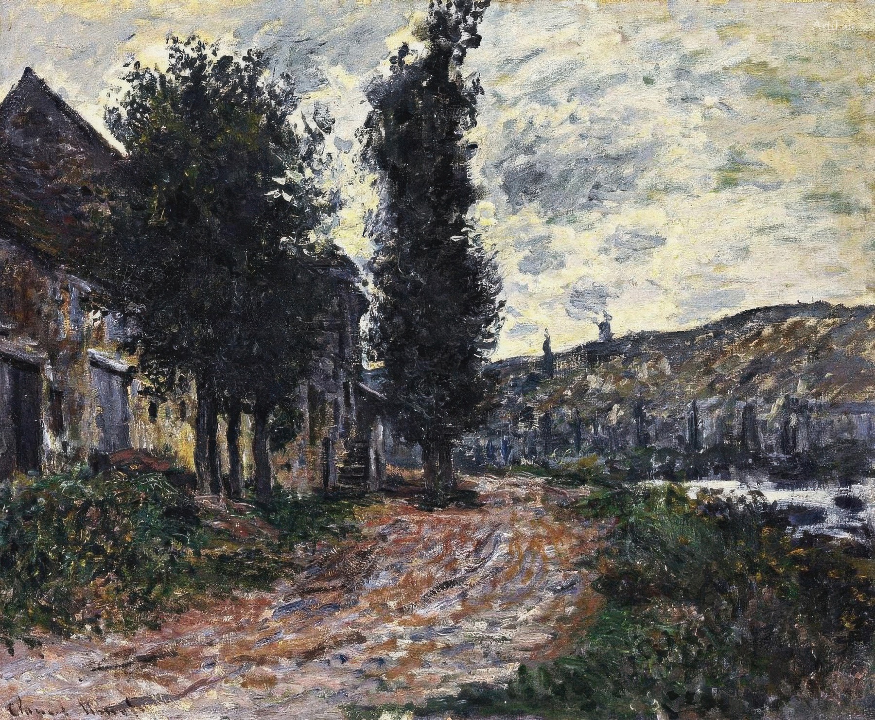 Tow Path at Lavacourt