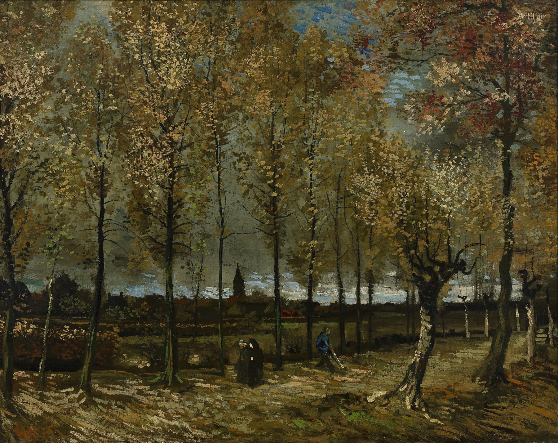 Poplars near Nuenen