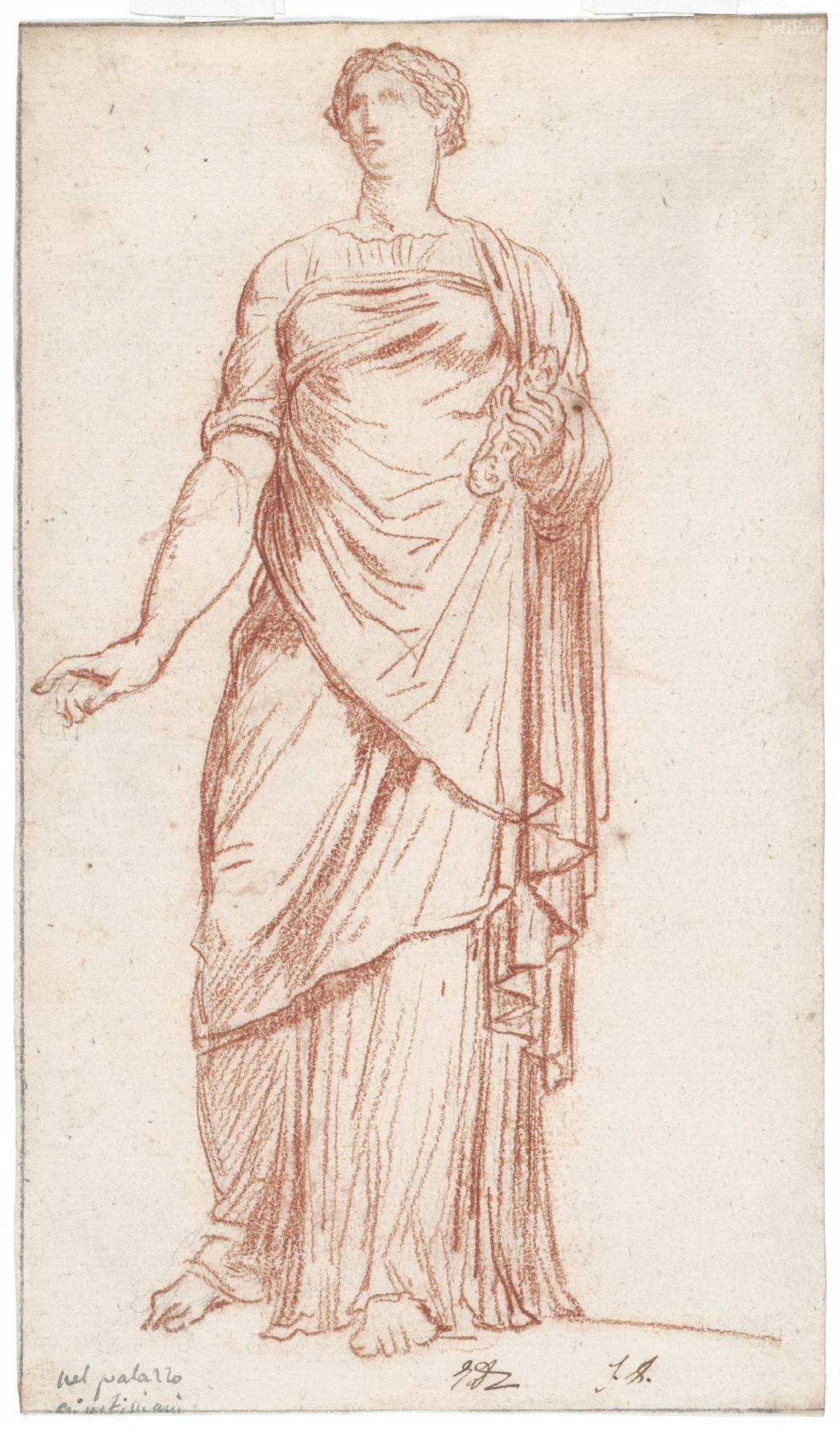 Statue of Flora seen from the Front, in the Palazzo Giustiniani, Rome