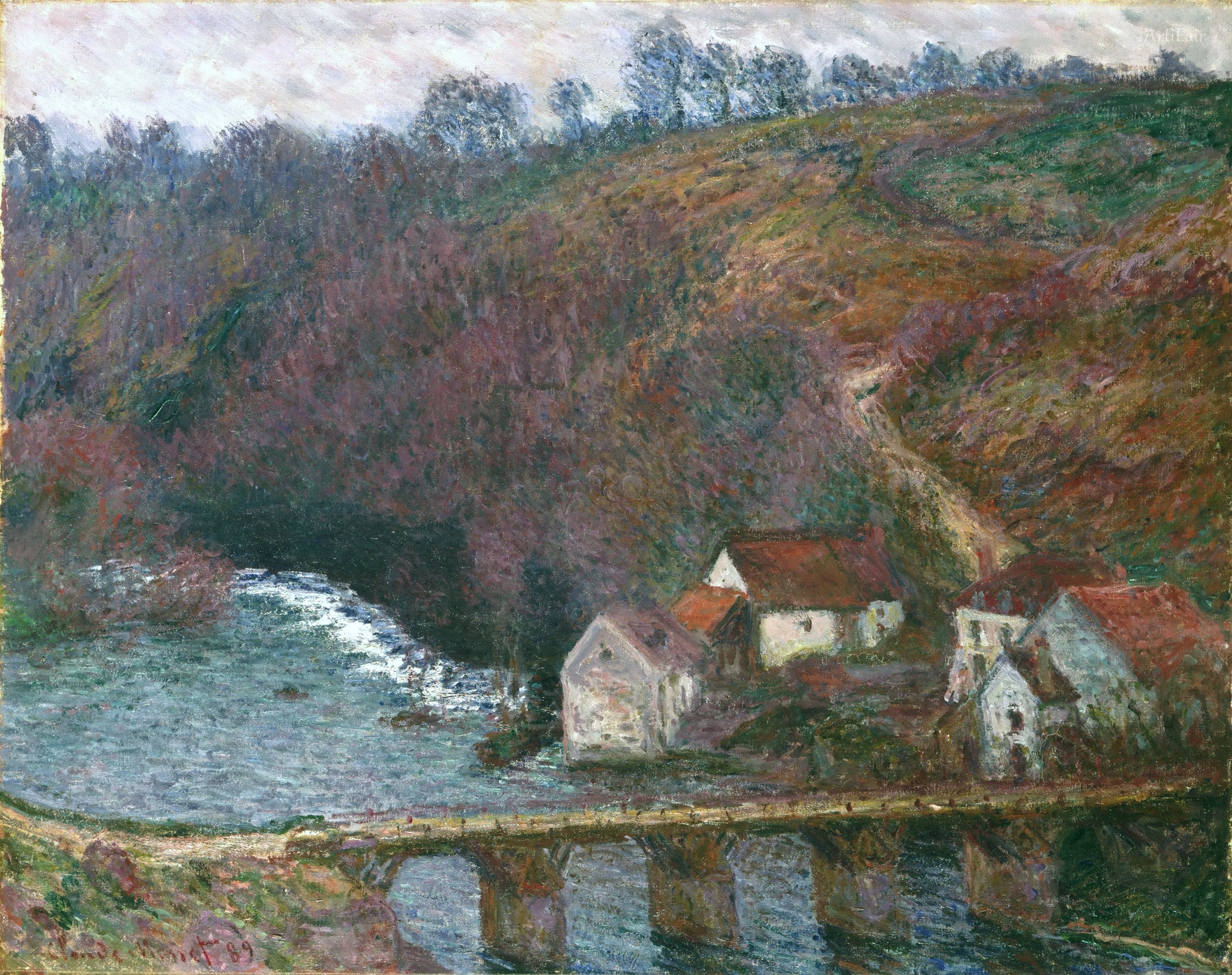 Grande Creuse u mostu ve Vervy