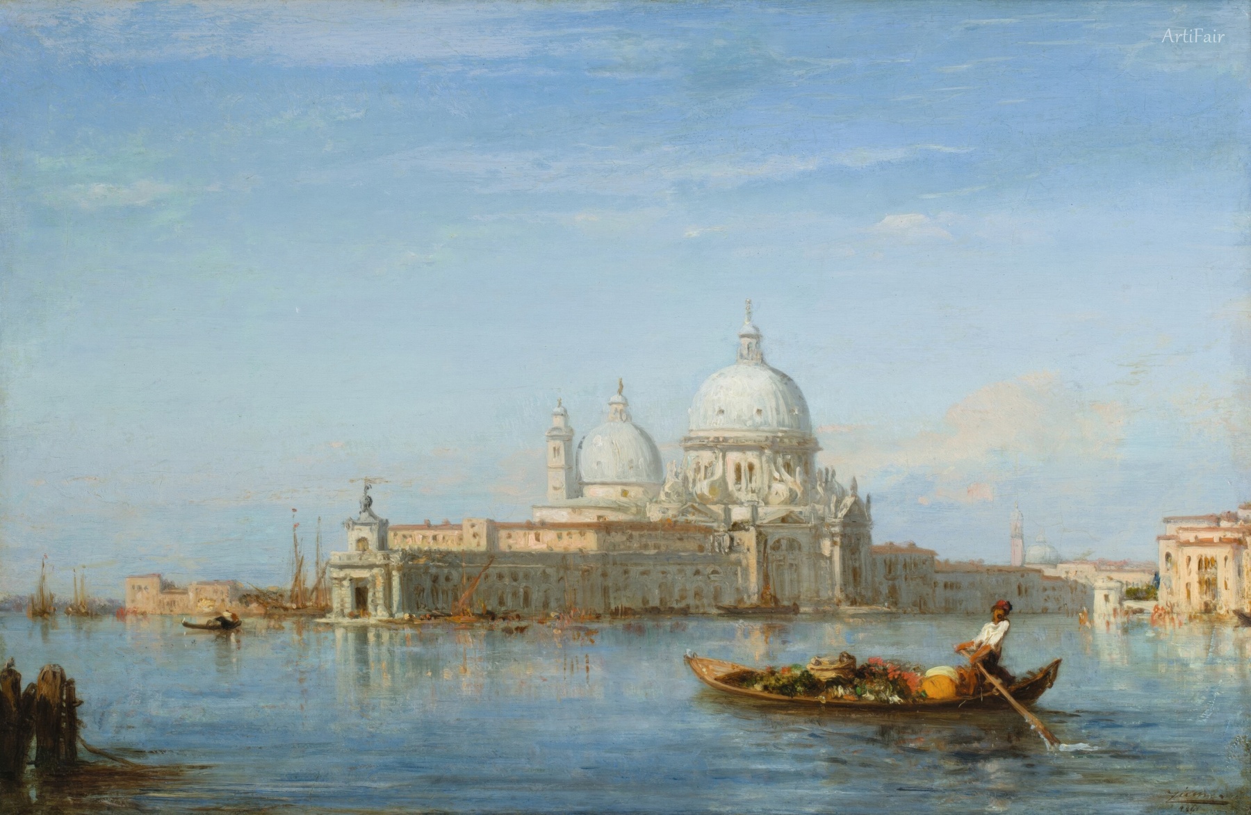Santa Maria della Salute, Benátky 1860
