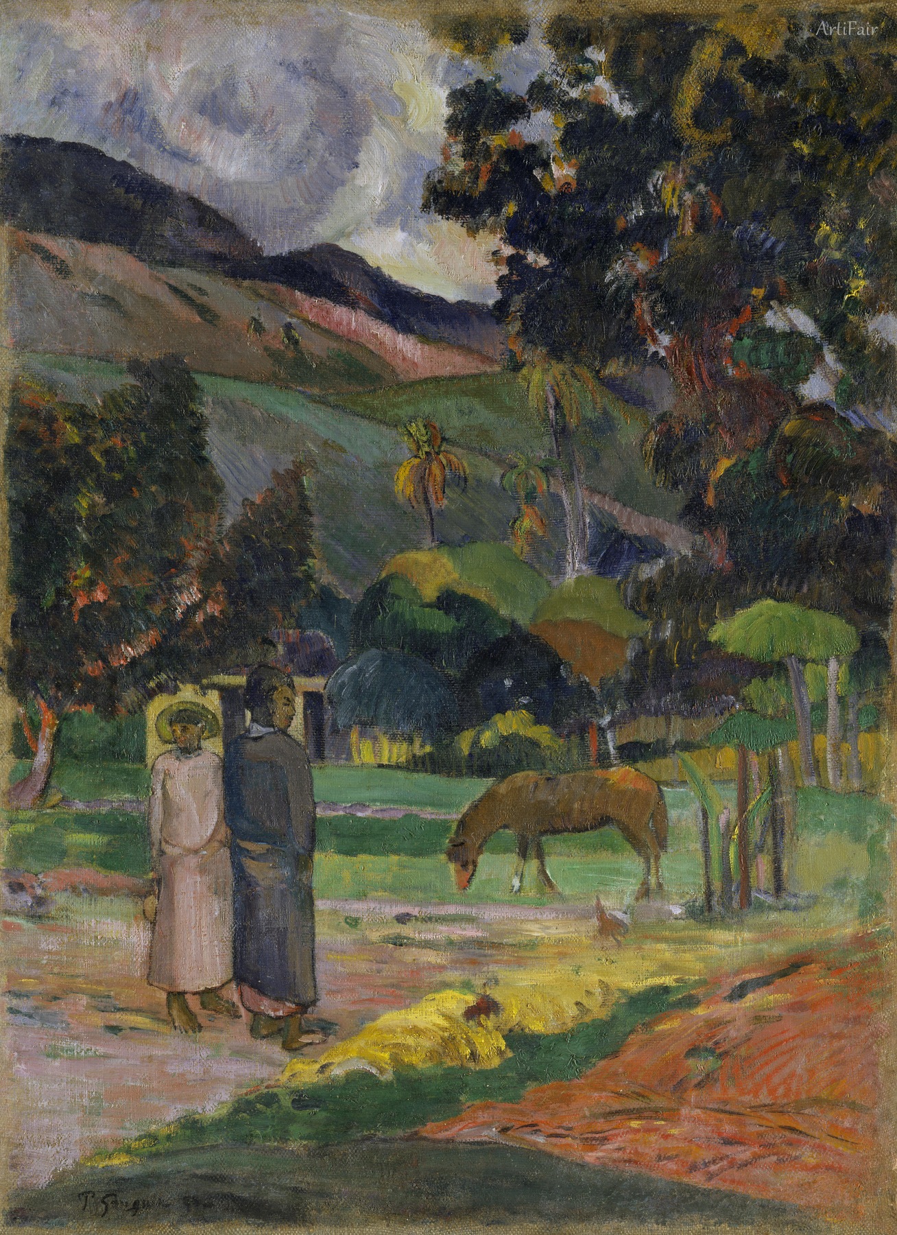 Tahitanská krajina