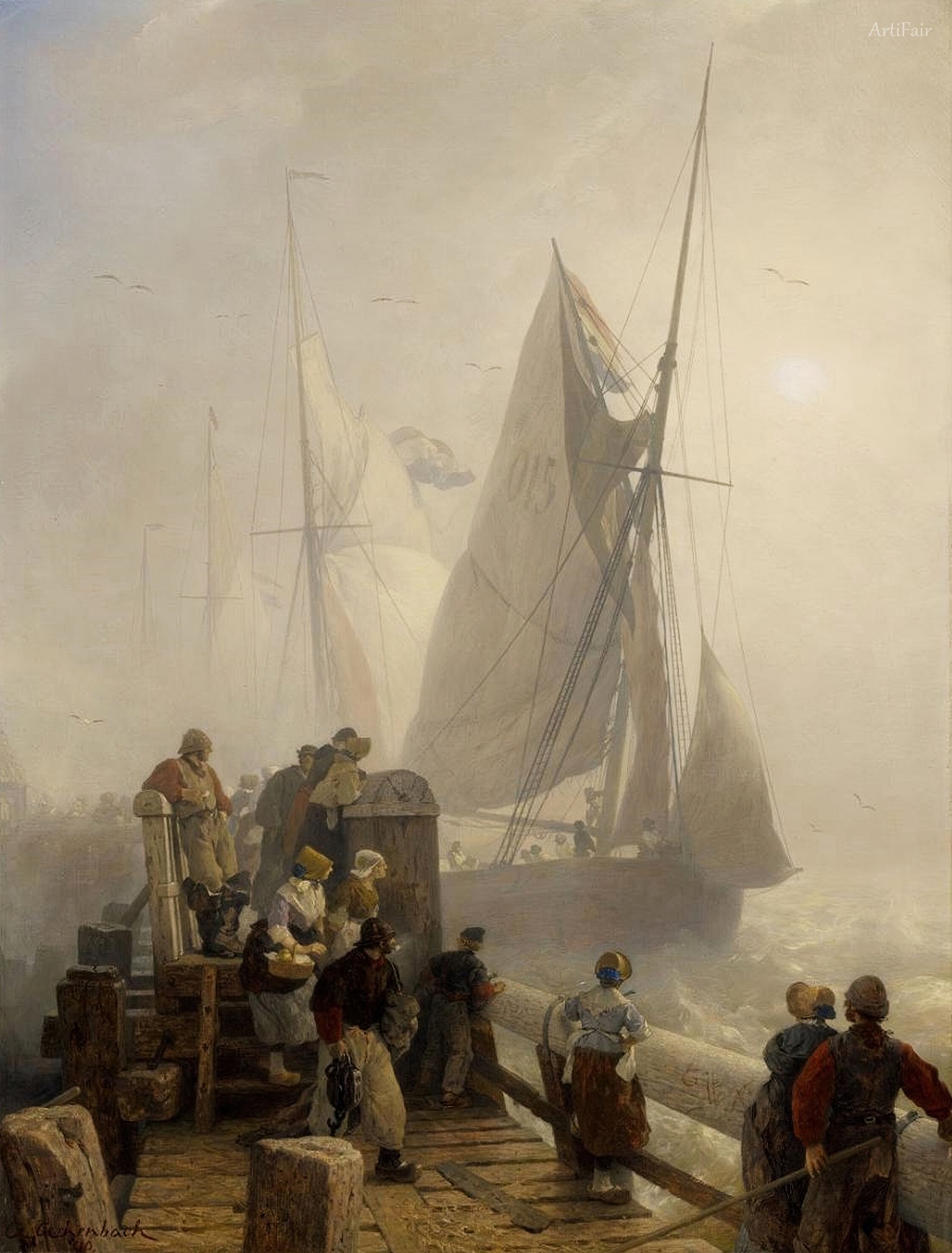 Ships Entering, Dutch Coast