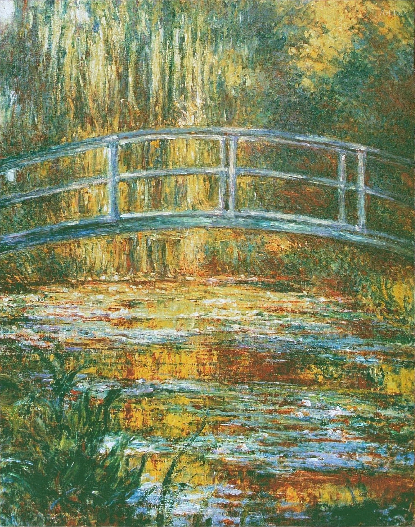 The Japanese Bridge (The Water-Lily Pond)