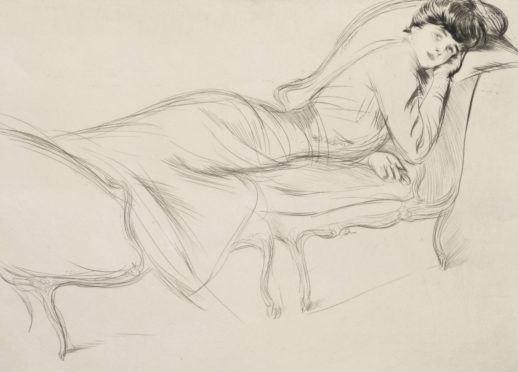 Portrait of a Languid Woman