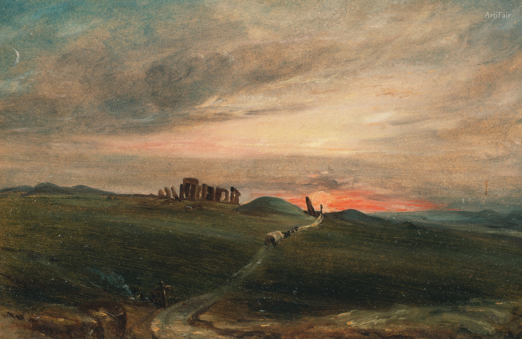 Stonehenge at Sunset