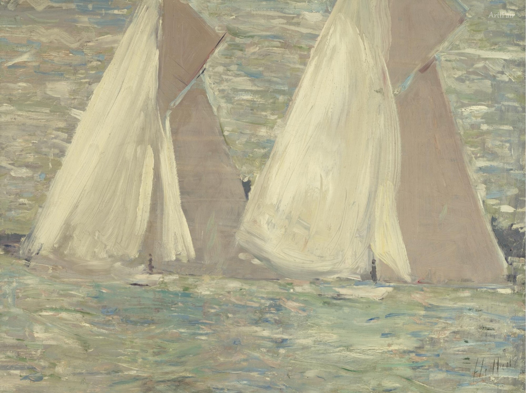 The Regattas at Cowes, Study